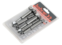 Сверла Bohrer Форстнера в наборе: 15/20/25/30/35мм по дереву (5шт) 