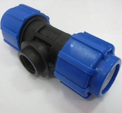 Тройник вн/рез 32х3/4х32 ПЭ