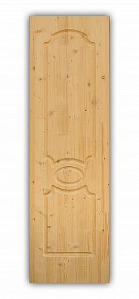 Дверь массив 600мм 2 сорт - №1