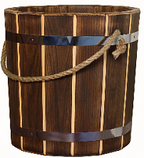 Ведро 15л с нержавеющей вставкой Добрыня