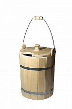 Ведро запарник 18л с крышкой (распродажа)