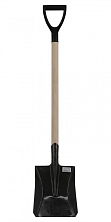 Лопата НАРОДНАЯ совковая песочная (тип 1) с черенком и V-ручкой