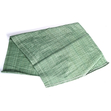 Мешок для строительного мусора 55*95см, зеленые с полосой