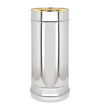 Сэндвич-труба Нерж+Нерж (AISI 430/0,8мм) д.150х220, L-0,5м