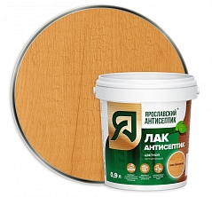 Ярославский  Лак-антисептик для древесины ЛИСТВЕННИЦА 0,9л