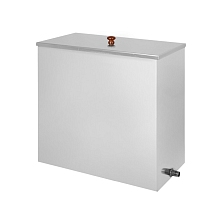 Бак нерж.  60л (Прямоуг.) (AISI 439) (плоское дно, 1 штуцер "1/2")