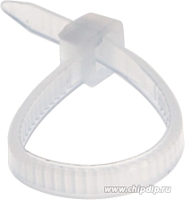 Хомут кабельный КСС 3х120 нейл. бел. (уп.100шт) Fortisflex 49392