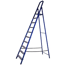 Стремянка стальная с алюминиевыми ступенями 10 ступеней