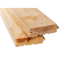 Доска пола (шпунт) 30*125*6,0 м (С) ТУ