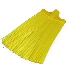 Метла пластиковая плоская №2 веерная без черенка