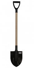 Лопата НАРОДНАЯ штыковая копальная с черенком и V-ручкой