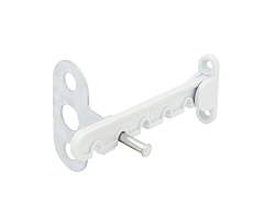 Ограничитель пластиковый с метал. держателем (гребенка) белая АНТ020