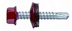 Саморез кровельный 4,8*29 RAL 3005 (красное вино)