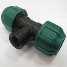 Тройник вн/рез 25х1/2х25 ПЭ