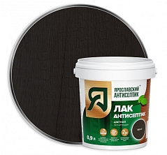 Ярославский  Лак-антисептик для древесины ВЕНГЕ 0,9л