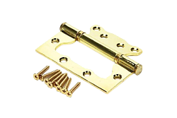 Петля без врезки 100*75*2,5 -В2G золото (пара)