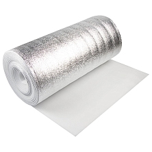 Утеплитель вспененный 8мм 1,20м (18м2) с односторонним фольгированным слоем