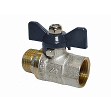 Кран шар д=25 б г/ш AQUALINK