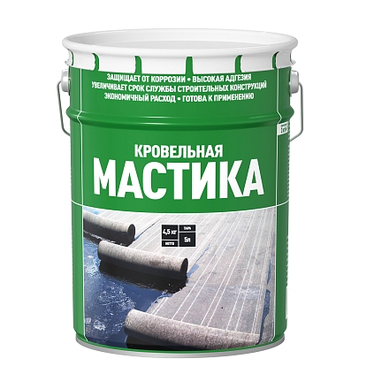 Мастика битумная кровельная "СТАРТ" 5л.  - №1