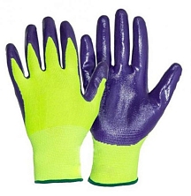 Перчатки нейлоновые с нитриловым покрытием