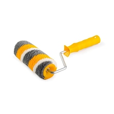 Валик "Для работ с ЭМАЛЯМИ" 180мм полиакрил Тигр в комплекте с ручкой ЭКСПЕРТ