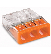 Клемма 3-пров. 0,5-2,5мм2 для м/п