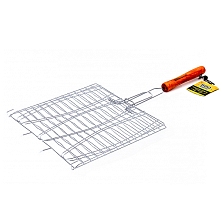 Решетка-гриль для рыбы 3 секции 28*28см (Распродажа)