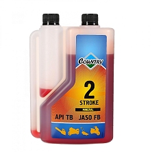 Country ST-508 Масло двухтактное, минеральное ТВ, канистра 1л, с дозатором