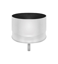 Стакан нерж. с конденсатоотводом (AISI 430/0,5мм) д.200