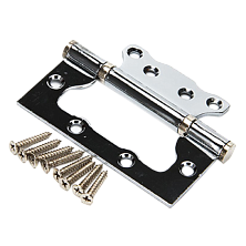 Петля без врезки 100*75*2,5 В2 CR хром (пара)