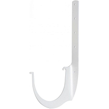 Кронштейн желоба Металл. - белый новый