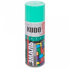 Эмаль-аэрозоль универсальная Бирюзовая 520мл KUDO KU-1020 (Распродажа)