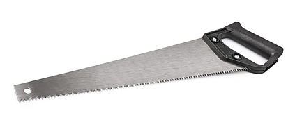 Ножовка плотницкая 500мм с пластмассовой ручкой - №1