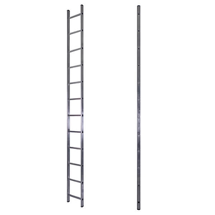 Лестница односекционная приставная усиленная 12 ступеней - №1