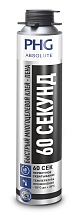 Клей-пена 60 СЕКУНД 1000мл. PHG Absolute 