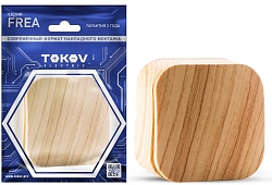 Выключатель 1-кл. ОП Frea 10А IP20 250В АБС-пластик сосна TOKOV ELECTRIC TKE-FR-V1-C25