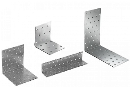 Уголок крепежный KUR 40*40*80 равносторонний - №1